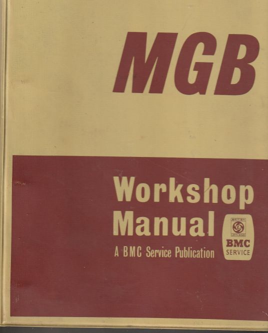 MGB - 1969 Workshop Service Repair Manual - AKD 3259